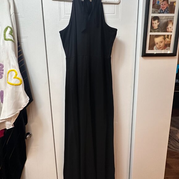 STYLEWORD Womens Summer Maxi Dress Halter Neck XL - Picture 8 of 8